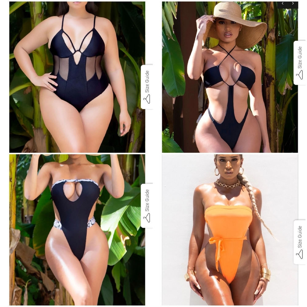 4 New XL swinsuits